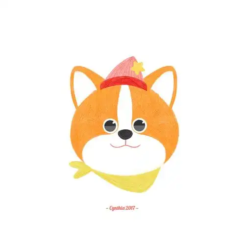 小动物圣诞头像