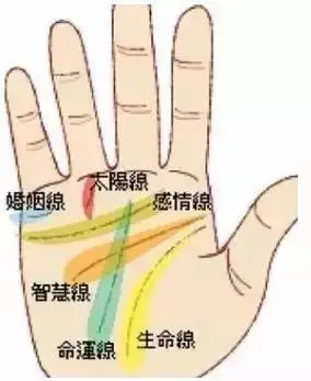 图解 手相生命线断开预示什么?