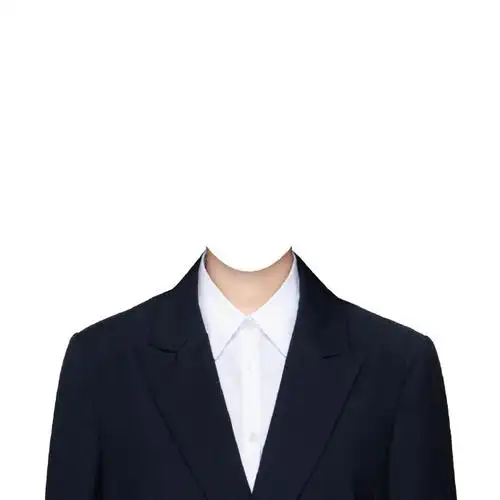 校园风证件照模板  女生衣服素材