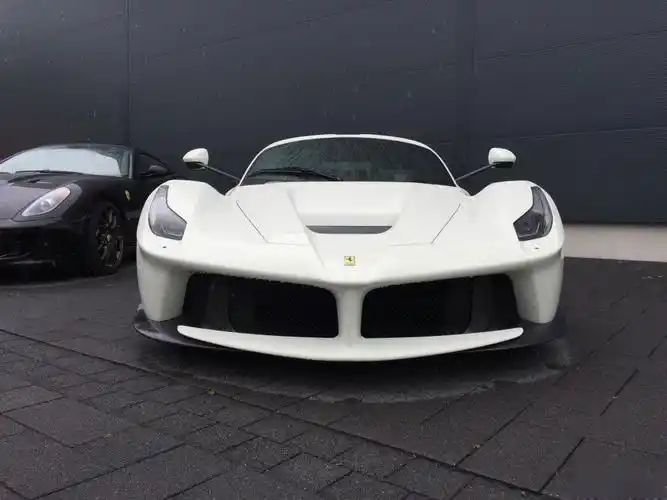 法拉利laferrari, 白色大骏马一匹!