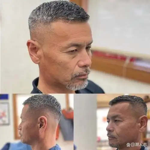 不建议六七十岁男人烫小卷,梳背头,换成这3种发型,更帅气有型