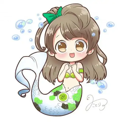 lovelive!美人鱼锦鲤版南小鸟头像