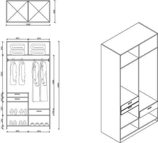 第六讲 鞋柜设计