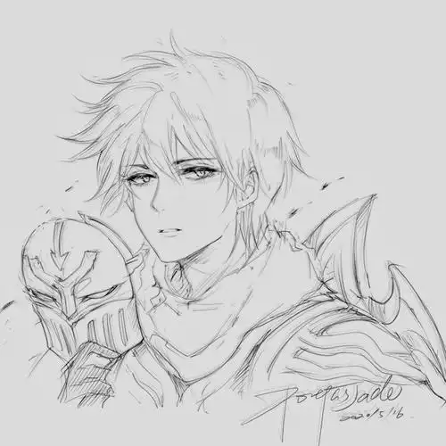 只会画小白脸怎么办 其实想画更man一点的劫宝贝qaq