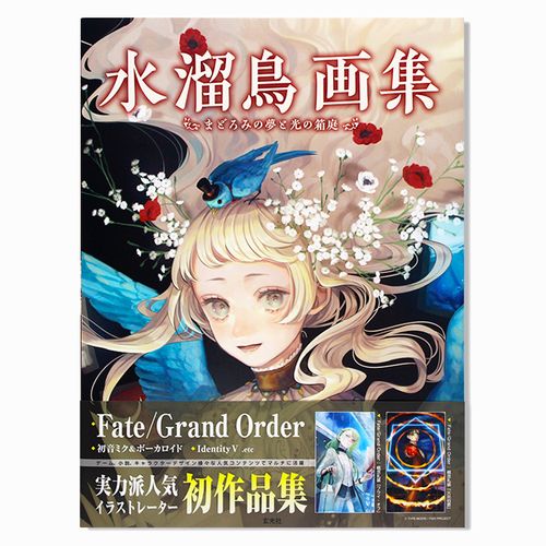 现货 水溜鳥画集 まどろみの夢と光の箱庭 日本插画师 水溜鸟画集