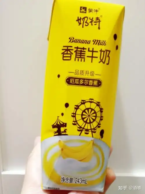 蒙牛 奶特 香蕉牛奶 - 知乎