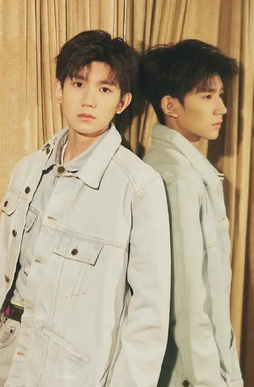 王源清爽帅气时尚写真图片