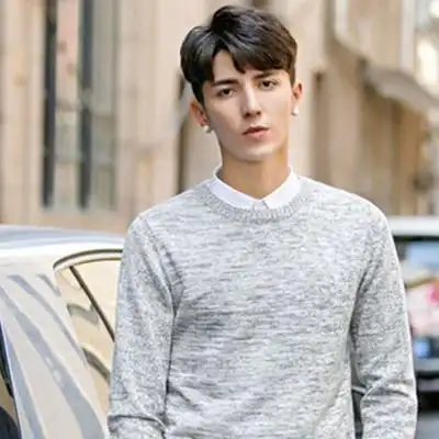 图韩式偏分头男士造型展示清爽短发助你帅气大增