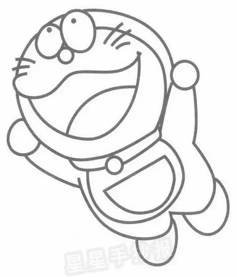 简笔画哆啦a梦简笔画哆啦a梦