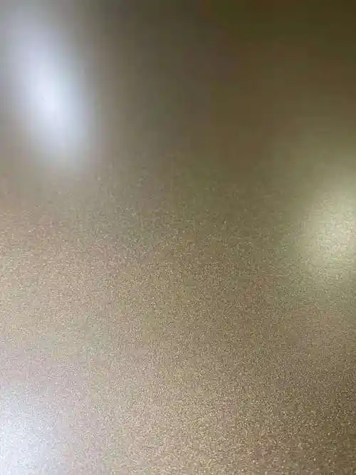 镜面喷砂苹果砂香槟金不锈钢