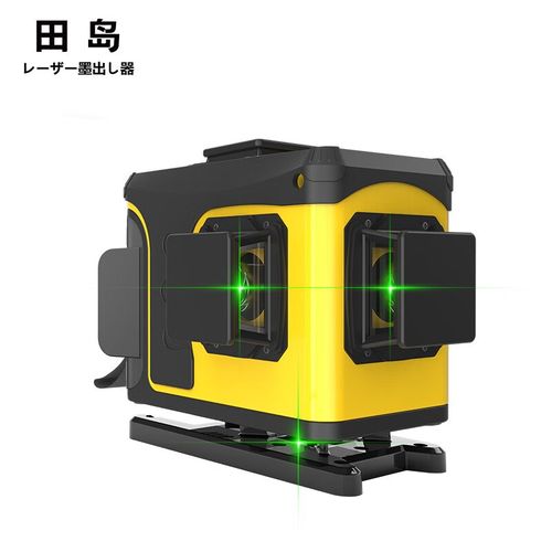 田岛 16线绿光红外线水平仪高精度强光细线户外激光贴地平水仪 遥控12