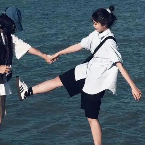 真人双人闺蜜头像46