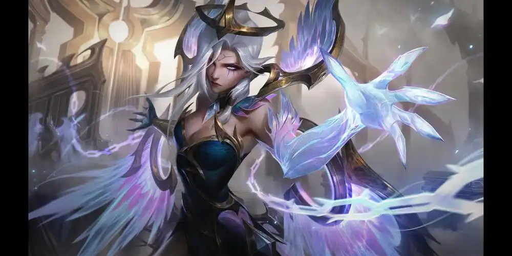 【英雄联盟】原画欣赏-黎明使者 莫甘娜