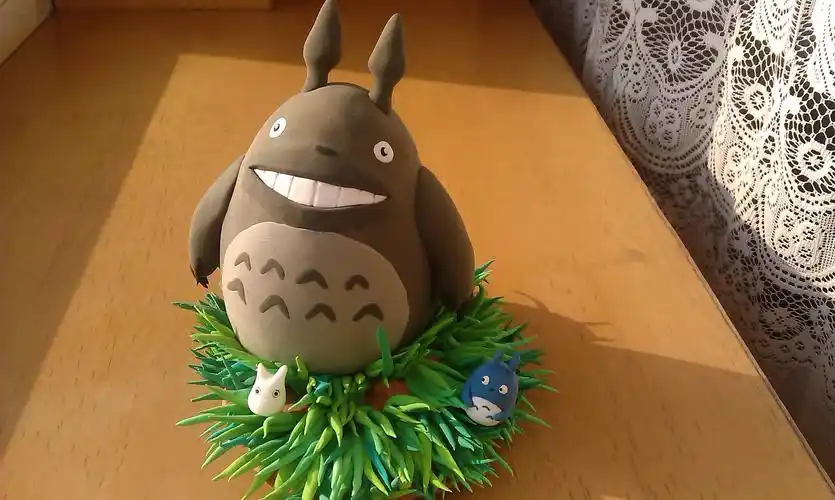 龙猫,超轻粘土|手工艺|手办/原型|叉烧凡仔 - 原创作品 - 站酷 (zcool