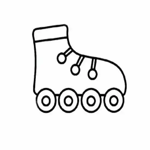 凉鞋简笔画图片各种鞋子简笔画衣帽鞋包简笔画61幼儿网宝宝可爱鞋子简