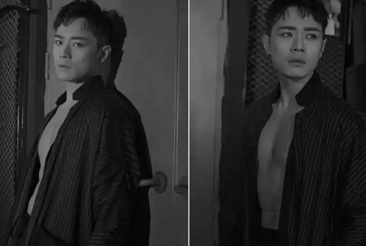 曹骏,因一张肌肉照登上热搜,粗壮手臂硬核腹肌,太帅了_训练_网友_身材