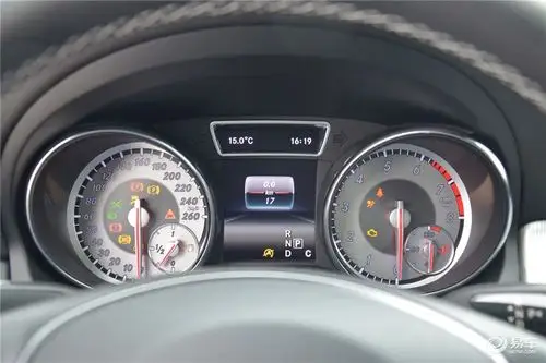 【奔驰cla级2016款cla 200 动感型仪表盘背光显示汽车图片-汽车图片