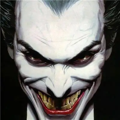 希斯莱杰小丑高清头像图片_www.qqtu8.com