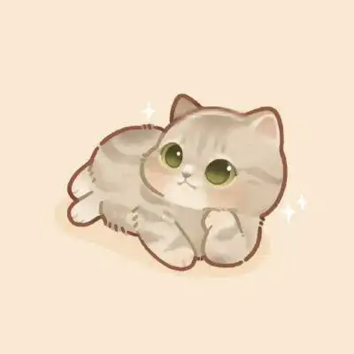 可爱小猫咪卖萌图片动漫卡通_动物头像_头像屋