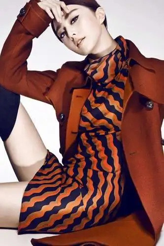 范冰冰最新性感小胡子造型模仿大s宋慧乔(图