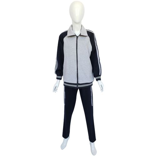 石家庄二中校服初中高中学生男女灰色上衣藏青色裤子春秋运动套装