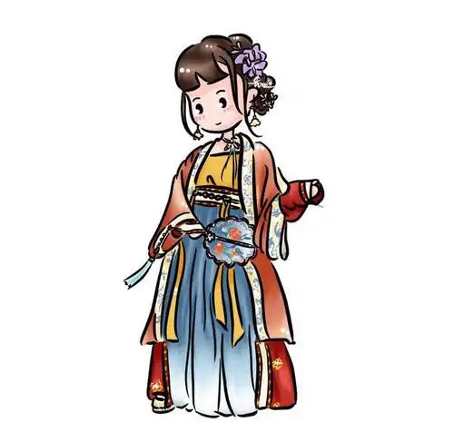 汉服小头像(像不像拍照的你?