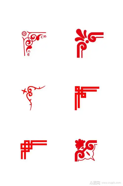 中国风边框古典花纹矢量模板下载-编号341120-众图网