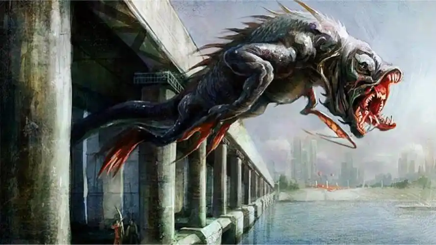 第一集  变异怪鱼来袭,看热闹险丧命