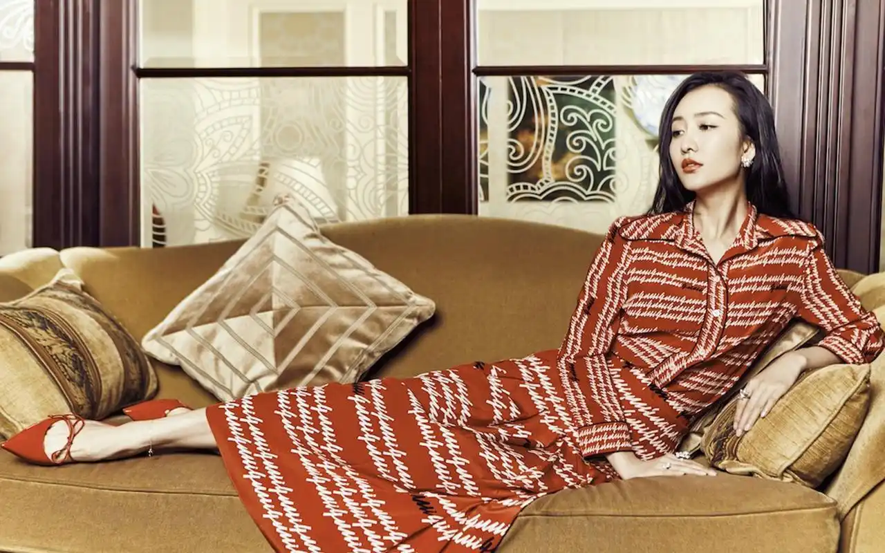 王鸥慵懒魅力写真图片桌面壁纸