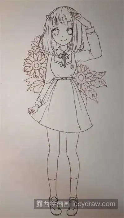 具体的漫画教程是什么?-露西学画画