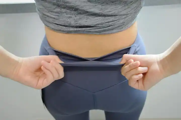 戚验货—— 瑜伽裤 ☆ lulu双面磨毛裸感无尴尬线瑜伽裤女紧身健身