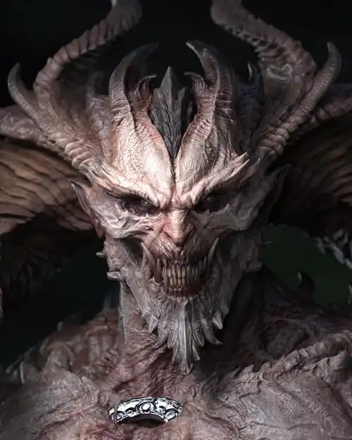 超还原墨菲斯托模型展示_凯恩之角_暗黑破坏神(diablo)中文网