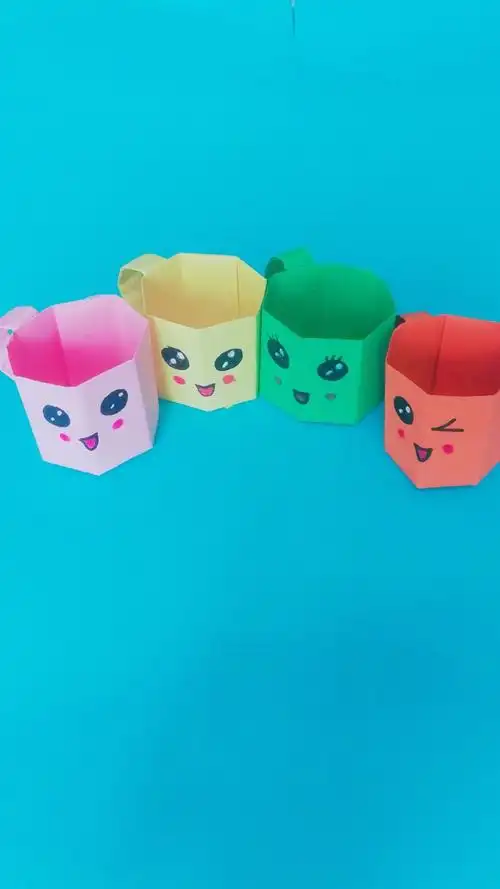 精 [百变折纸]给芭比娃娃折可爱杯子