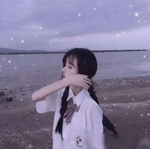 少女心仙气女生头像我把我的星星给了你你却把我的月亮藏起来了