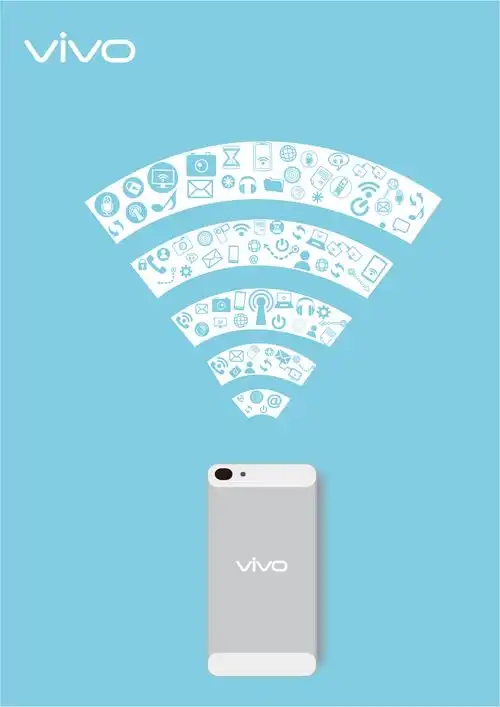 vivo手机设计的海报