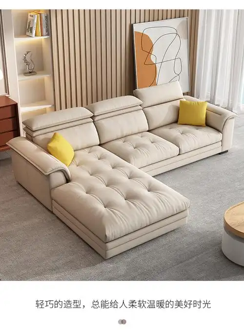 品质北欧免洗科技布沙发客厅现代简约大小户型直排布艺沙发2021年新款