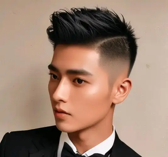 最受欢迎的的爆款男发来了,简单时尚还有层次感,剪完大不一样_发型_的