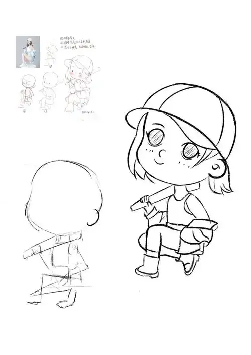 q版人物动作day1