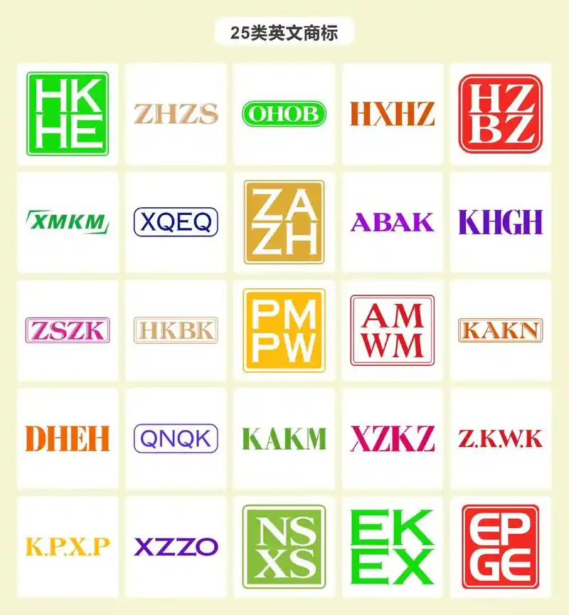 25类英文服装商标转让出售.#商标转让 #注册商标方法 #创 - 抖音