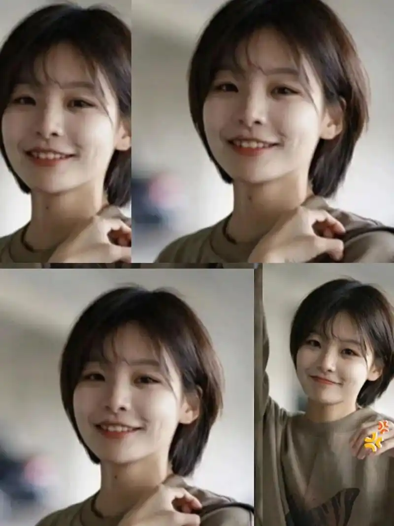 一个特点就是特别的修饰脸型～ 	 青岛美发店 青岛做头发 青岛发型师