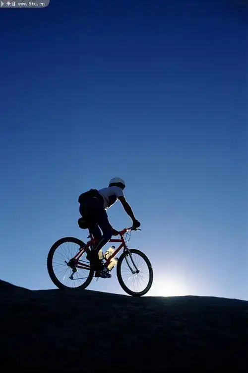 网站活动上一图下一图收藏本图下载本图当前图片:骑自行车的人物背影