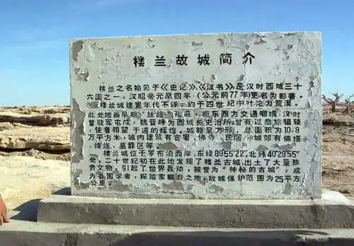 楼兰古城是如何被发现的