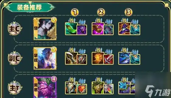 云顶之弈s11异画师95阵容装备搭配攻略