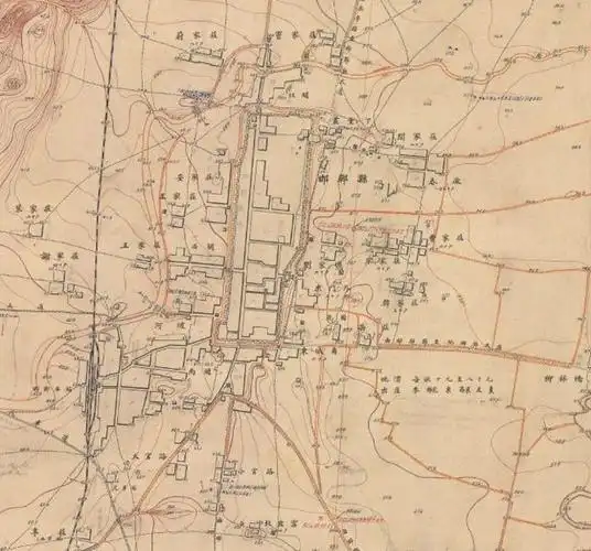 河北省邯郸市50年来发展变化究竟有多大,老地图,卫星图片告诉您