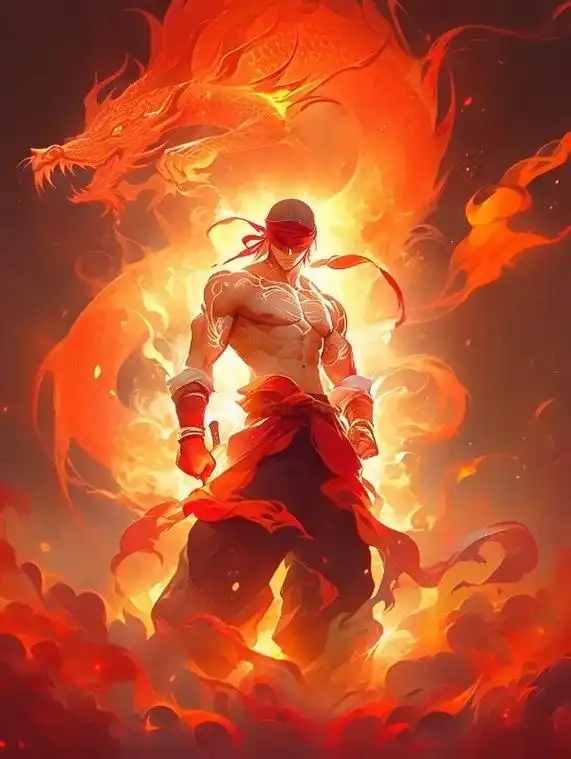 盲僧.#ai绘画 #绘画 #lol #高清图片#来感受一下a - 抖音