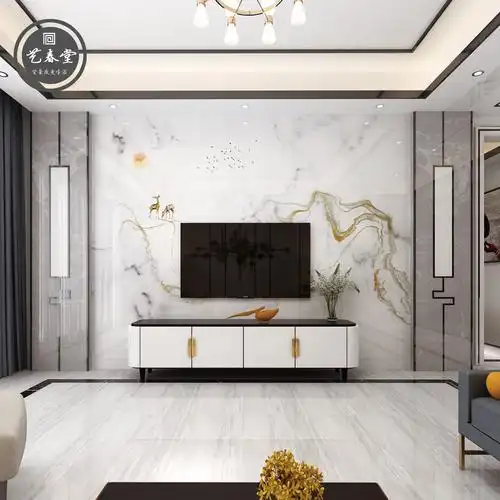 背景墙边框 现代简约大额优惠券