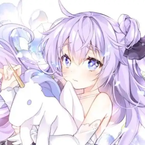 梦幻仙气动漫独角兽头像 动漫头像图片大全 -【爱个性】