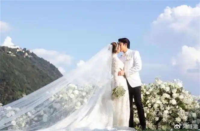 泰娱明星婚礼天花板!