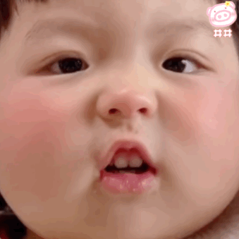 萌娃丸子妹表情包动图