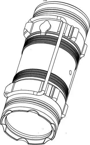 外观设计产品的名称:铝合金手电筒(km-d28).2.